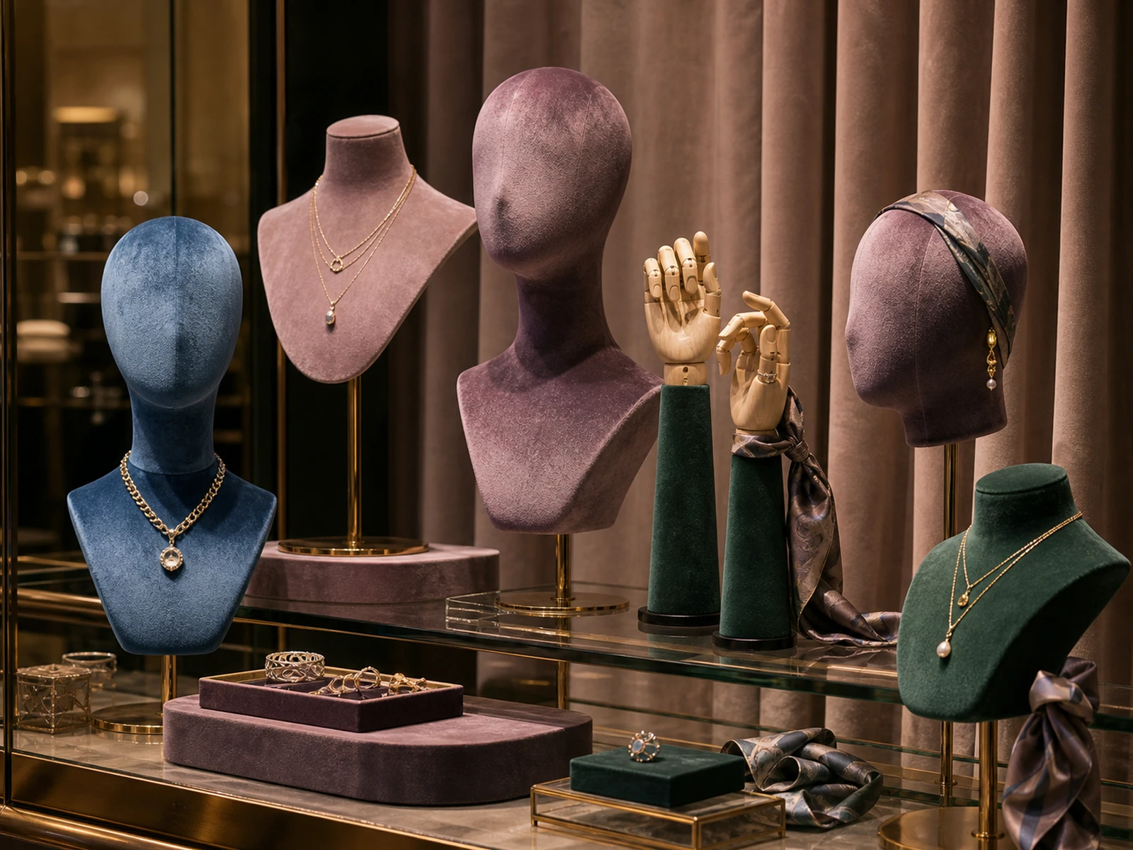 Props for visual merchandising projects