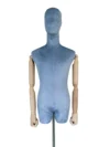 xintu-blue-velvet-half-body-male-04.webp Blue Velvet Male Half-Body Mannequin