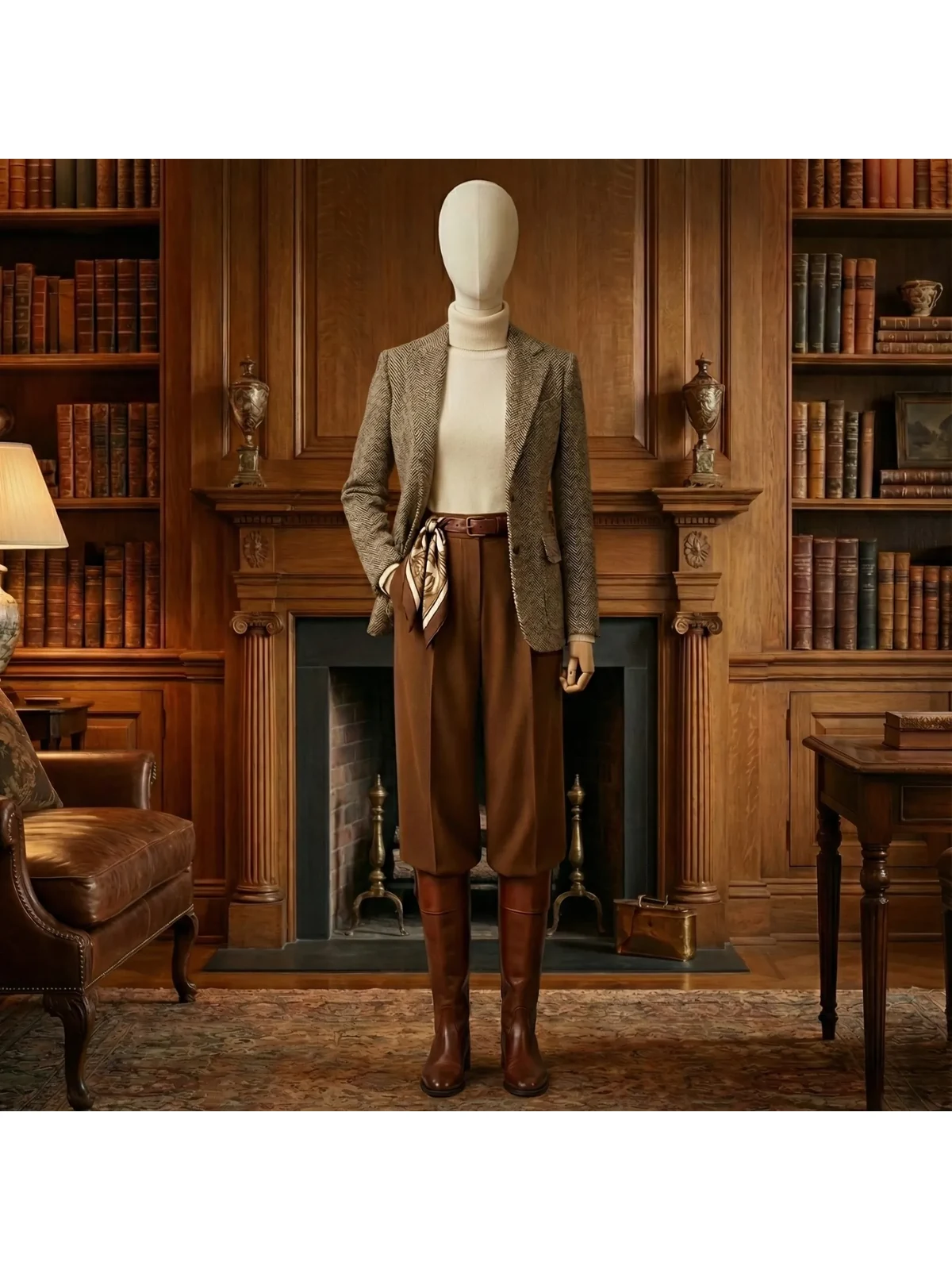 White Painted Female Full-Body Mannequin