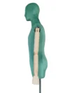 xintu-green-velvet-half-body-male-02-side.webp Green Velvet Male Half-Body Mannequin, side view