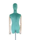 xintu-green-velvet-half-body-male-04.webp Green Velvet Male Half-Body Mannequin