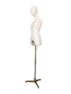 xintu-white-fabric-half-body-female-arch-handless-05-angled.webp White Fabric Female Half-Body Mannequin Handless, angled view