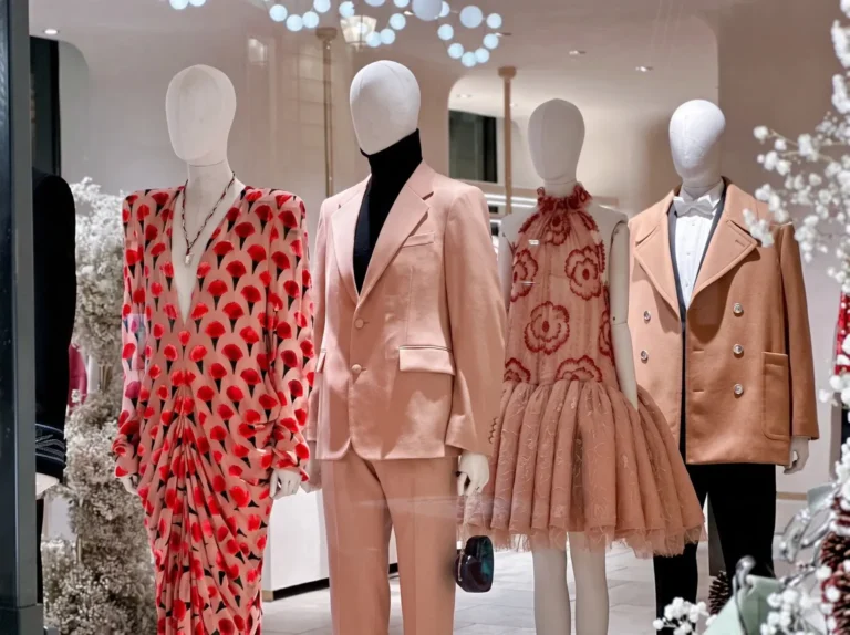 Custom fabric-covered mannequins for a couture retail display – XINTU case study