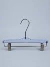 jy03-355x38x12-mens-pant-hanger-07.webp Men’s Acrylic Trouser Hanger with Anti-Slip Bar