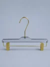 jy03-355x38x12-mens-pant-hanger-08.webp Men’s Acrylic Trouser Hanger with Anti-Slip Bar