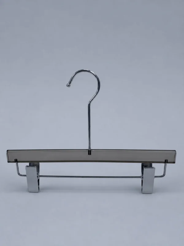 jy06-325x25x12-pant-hanger-04.webp Compact Acrylic Trouser Hanger, 32.5cm