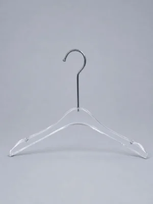 jy08-385x23-womens-hanger-01.webp Rounded-Shoulder Acrylic Hanger for Women