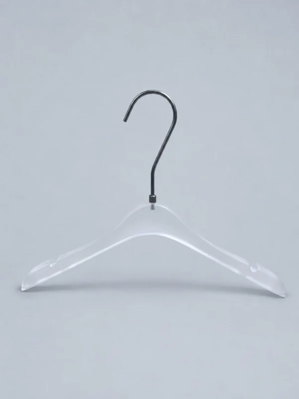 jy08-385x23-womens-hanger-02.webp Rounded-Shoulder Acrylic Hanger for Women