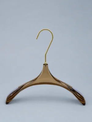 Pointed-Shoulder Acrylic Hanger for Women