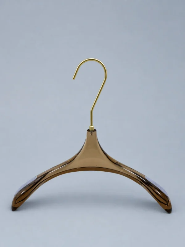 Pointed-Shoulder Acrylic Hanger for Women