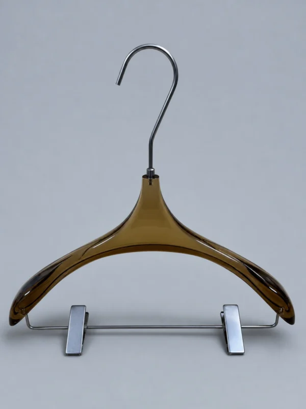 Pointed-Shoulder Acrylic Hanger for Women