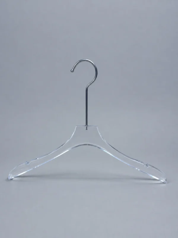 Slim-Profile Acrylic Hanger for Women