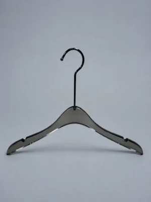 Slim-Neck Acrylic Hanger for Women, Wide Frame