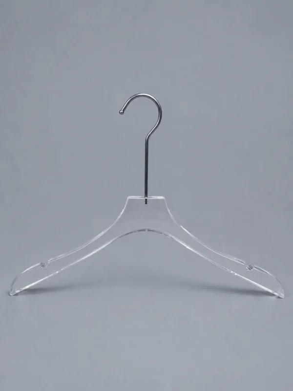 jy36-430x15-mens-hanger-01.webp Slim-Neck Acrylic Shirt Hanger for Men