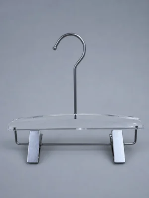 Compact Acrylic Trouser Hanger, 26.5cm