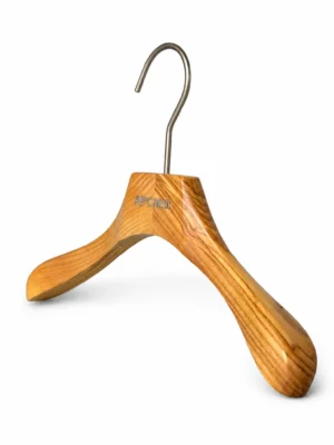 Lacquered ash wooden kids' hanger – XINTU custom hanger