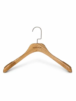 Clear-Lacquered Ash Women’s Non-Slip Hanger