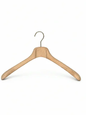Unpainted Beech Men’s Wide-Shoulder Hanger