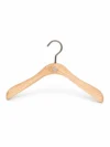 xintu-natural-rubberwood-womens-hanger-01-v3.webp Unpainted Rubberwood Women’s Hanger, Natural Finish