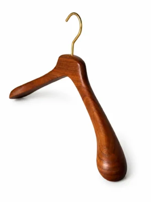 North American Walnut Men’s Hanger, Wax-Oil Finish