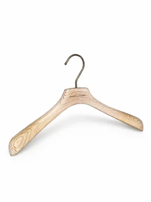 Whitewashed Pine Vintage Women’s Hanger, Brushed Finish
